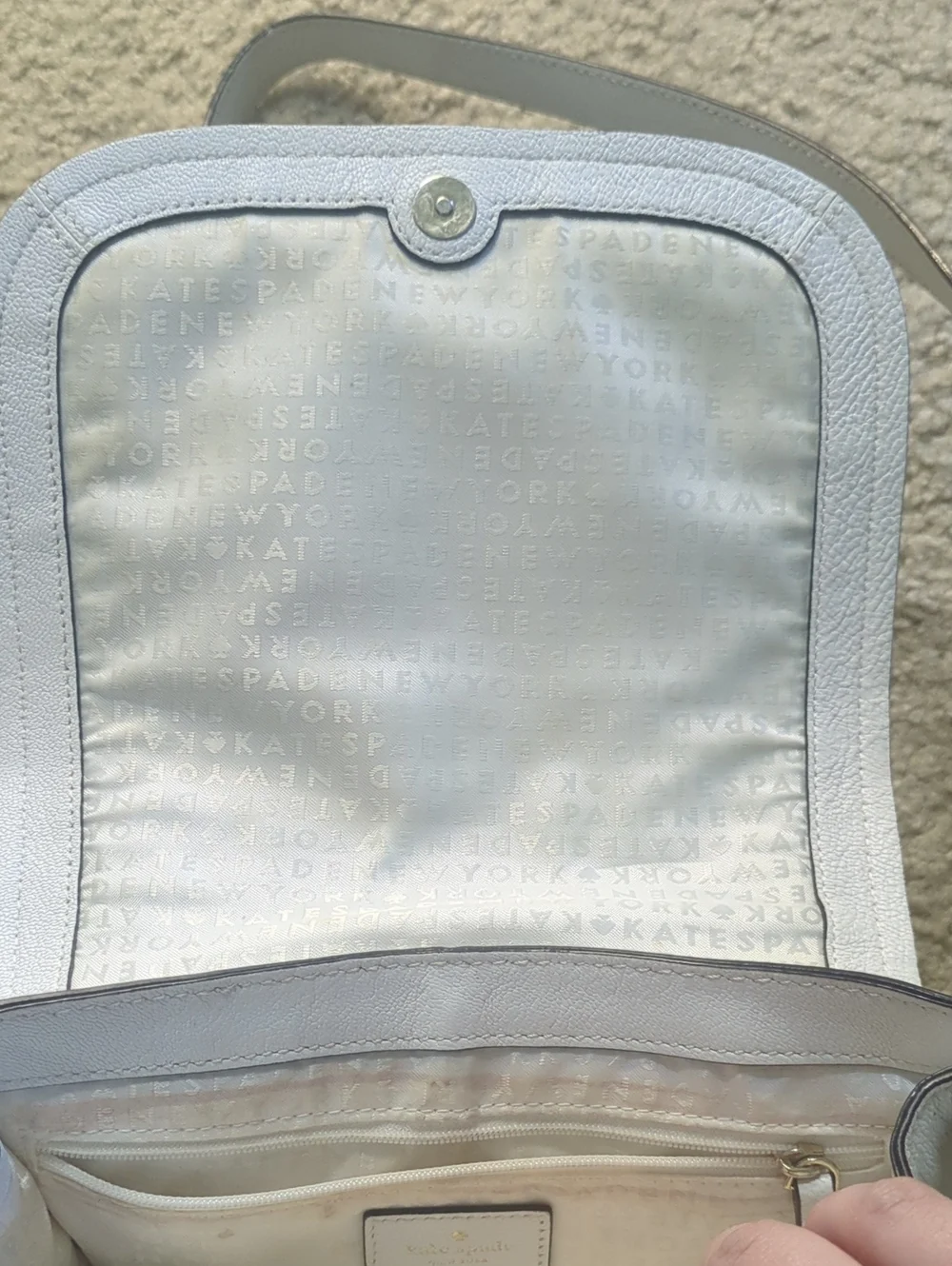 kate spade elegant white